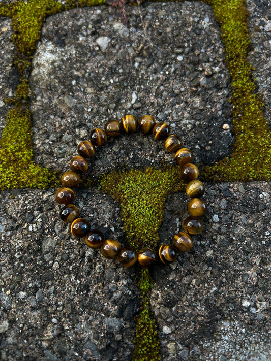 Tiger Eye Stone-Armband