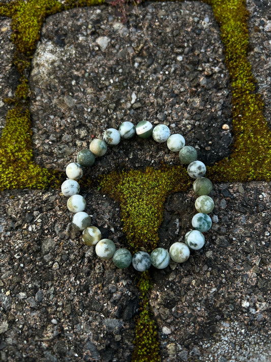 Tree Agate-Armband